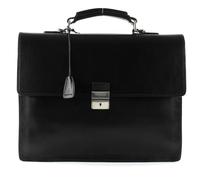 The Bridge Williamsburg - Aktentasche Leder 40 cm black