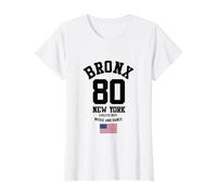 The Bronx Tee Shirts, I Love Bronx, The Bronx New York City Preisgünstiges Grafik-T-Shirt, Damen, Weiß, XL