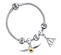 The Carat Shop Charm-Armband, Harry Potter, versilbert