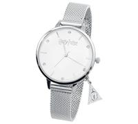 The Carat Shop Damen Analog Automatik Uhr mit Edelstahl Armband HPSWC54, Silver