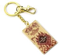 The Carat Shop Harry Potter Offizielle Karte des Rumtreibers Schlüsselanhänger, mehrfarbig, Einheitsgröße, Kette, Emaille