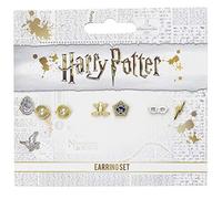 The Carat Shop Harry Potter Schokolade Frosch, Harrys Brille und Zeitumkehrer Ohrstecker Set