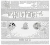 The Carat Shop Harry Potter: Set of 3 Spacer Beads - Hogwart'S Castle, Sorting Hat, Time Turner