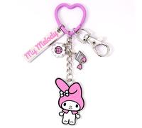 The Carat Shop Hello Kitty My Melody Schlüsselanhänger mit Charms
