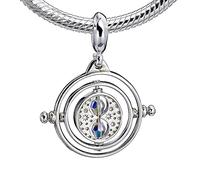 The Carat Shop Hogwarts Sterling Silber Zeitumkehrer Slider Charme mit Swarovski-Kristallen