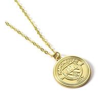 The Carat Shop Manchester City Football Club Halskette mit Wappen, goldfarben, Einheitsgröße, Zink, Kein Edelstein