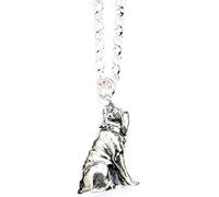 The Carat Shop Offizielle Harry Potter Hagrids Hund Fang Anhänger Halskette aus Sterlingsilber