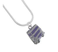The Carat Shop Offizielle Harry Potter Schmuck-Halskette mit Ritterbus, Metall Silber, Kein Stein