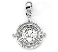 The Carat Shop Offizieller Harry Potter Zeitumkehrer silberfarbener Schieber-Anhänger, Einheitsgröße, Zinklegierung: 93 % Zink, 3 % Kupfer, 4 % Aluminium, Kein Edelstein