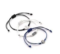 The Carat Shop Real Madrid Fußball Club Freundschaftsarmband 3er Set Armbänder