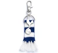 The Carat Shop Tottenham Hotspur Football Club Blue Stripe Schal und Hahn-Rucksackaufhänger
