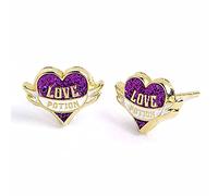 THE CARAT SHOP Unisex Kinder Harry Potter-Gold überzogen Love Potion-Bolzen-Ohrringe, Pink, One Size