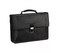 The Chesterfield Brand Aktentasche Leder 41 cm Laptopfach schwarz