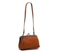 The Chesterfield Brand Umhängetasche Andrade mit Bügelverschluss Cognac