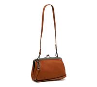 The Chesterfield Brand Umhängetasche Andrade mit Bügelverschluss Cognac