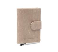 The Chesterfield Brand Antique Buff Crumbled RFID Safe Leder Geldbörse Praque 00 blackWeiß / onesize