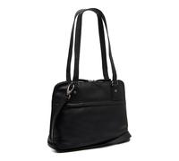 The Chesterfield Brand Schultertasche Belgrado Leder 32 cm Laptopfach Schwarz