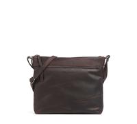 The Chesterfield Brand Cow Wax Pull Up Cartagena Umhängetasche dunkelbraun, Leder, Damen