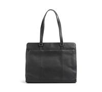 The Chesterfield Brand Cow Wax Pull Up Fidenza Shopper schwarz, Leder, Damen