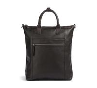 The Chesterfield Brand Cow Wax Pull Up Luisa Rucksack-Tasche dunkelbraun, Leder, Damen, 12L