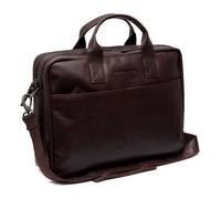 The Chesterfield Brand Ledertasche Laptoptasche FRAZER, Rindsleder Cow Wax Pull-Up, Dunkelbraun
