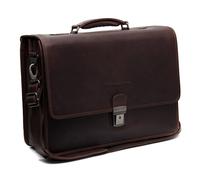 The Chesterfield Brand Leder-Aktentasche Glenwood mit Laptopfach 42 cm Braun