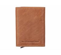 The Chesterfield Brand Leder Wax Pull Up Unisex Geldbörse cognac