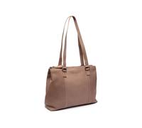 The Chesterfield Brand Marvos Schultertasche Leder 32 cm grau