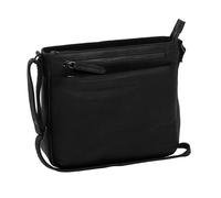 The Chesterfield Brand Mumbai Umhängetasche Leder 27 cm schwarz