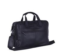 The Chesterfield Brand Ryan Laptoptasche Laptopbag large 17 32 Black Laptoptasche