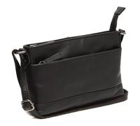 The Chesterfield Brand Umhängetasche Salerno Leder 21 cm Schwarz
