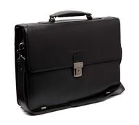 The Chesterfield Brand - Leder Laptoptasche Schwarz Salvatore