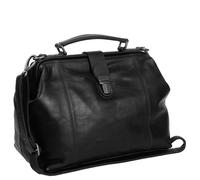 The Chesterfield Brand Shaun - Umhängetasche Leder 32 cm black