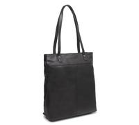 The Chesterfield Brand Schultertasche Solvia Leder 33 cm Laptopfach Schwarz
