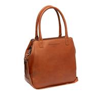 The Chesterfield Brand Solvin Schultertasche - mit abnehmbarem Schulterriemen - cognac