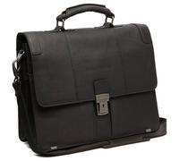 The Chesterfield Brand Stuttgart Aktentasche Leder 38 cm Laptopfach schwarz