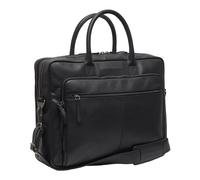 The Chesterfield Brand Tacama Leather Laptop Bag Black