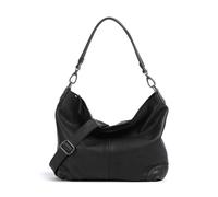 The Chesterfield Brand Washed Waxed Cow Bolivia Beuteltasche schwarz, Leder, Damen