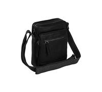 The Chesterfield Brand Wax Pull Up Birmingham Umhängetasche Leder 17 cm,Schwarz,Einheitsgröße