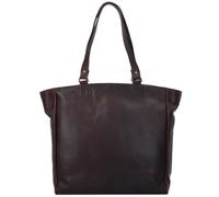 The Chesterfield Brand Wax Pull Up Schultertasche Leder 36 cm Laptopfach braun