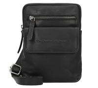 The Chesterfield Brand Wax Pull Up Umhängetasche Leder 16 cm schwarz
