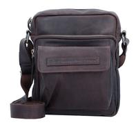 The Chesterfield Brand Wax Pull Up Umhängetasche Leder 21 cm braun