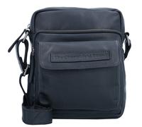 The Chesterfield Brand Wax Pull Up Umhängetasche Leder 21 cm schwarz