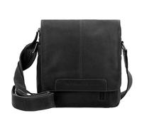 The Chesterfield Brand Wax Pull Up Umhängetasche Leder 22 cm schwarz