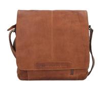 Chesterfield Leder Umhängetasche Raphael cognac