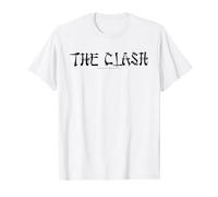 The Clash - Give 'Em Enough Rope schwarzes Logo T-Shirt