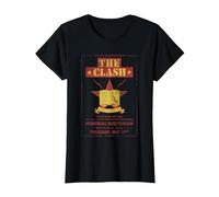 The Clash - Texas Tour 83' Wichita Falls T-Shirt, Damen, Schwarz, L