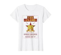 The Clash - Texas Tour 83' Wichita Falls T-Shirt, Damen, Weiß, XS