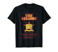 The Clash - Texas Tour 83' Wichita Falls T-Shirt, Herren, Schwarz, 5XL