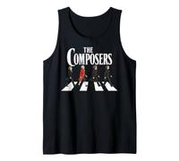 The Composers Men Women Kids Funny Classic Music Graphic Tank Top